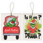 Grinch Christmas Ornament 2 Assorted (Pack Of 2) GFP018