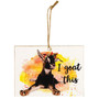 Floats Your Goat Ornament 2 Assorted (Pack Of 2) GFP021