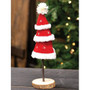 Santa Tiered Felted Tree Small GHBY5129
