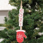 Cozy Mitten Christmas Wooden Tile Hanger GHY05081