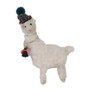 Felted Fluffy Llama With Beanie Hat GQHT2617
