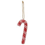 Resin Sparkle Candy Cane Ornament GRXF39278