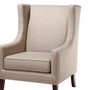 Barton Wing Chair - Taupe FPF18-0152