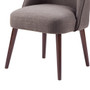 Bexley Rounded Back Dining Chair - Charcoal FPF18-0404