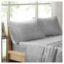 100% Cotton Liquid Pillowcase - Silver SHET21-259