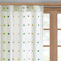 100% Cotton Yard Dye Jacquard Window Panel With Lining - Multi ID40-1772