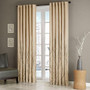 100% Polyester Lined Window Panel - Tan WIN40-098
