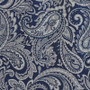 Solid Faux Silk Jacquard Panel Pair - Navy MP40-4896