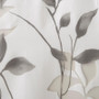 Botanical Burnout Printed Window Panel - Grey MP40-4609