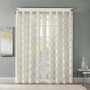 Fretwork Burnout Sheer Panel - Ivory MP40-3777