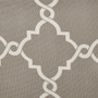 68% Polyester 29% Cotton 3% Rayon Fretwork Printed Panel - Grey MP40-1280
