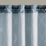 68% Polyester 29% Cotton 3% Rayon Fretwork Printed Panel - Blue MP40-1571