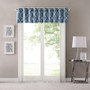 68% Polyester 29% Cotton 3% Rayon Fretwork Printed Valance - Blue MP41-2027