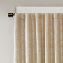 100% Polyester Jacquard Lined Blackout Window Panel - Gold SS40-0006