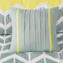 100% Polyester Peach Skin Printed 5Pcs Comforter Set - King/Cal King ID10-225