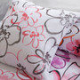100% Polyester Peach Skin Printed 5Pcs Comforter Set - Full/Queen ID10-167