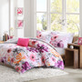 100% Polyester Peach Skin Printed 5Pcs Comforter Set - King/Cal King ID10-238