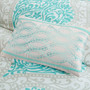 100% Polyester Peach Skin Printed Comforter Set - Full/Queen ID10-417