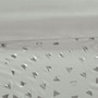100% Polyester Metallic Triangle Printed Comforter Set - King/Cal King ID10-1704