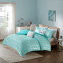 100% Polyester 85Gsm Brushed Microfiber Printed 5Pcs Duvet Cover Set - Full/Queen ID12-1388