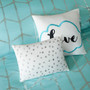 100% Polyester 85Gsm Brushed Microfiber Printed 5Pcs Duvet Cover Set - Full/Queen ID12-1388