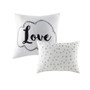 100% Polyester 85Gsm Brushed Microfiber Printed 5Pcs Duvet Cover Set - Full/Queen ID12-1394