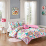 100% Polyester 85Gsm Printed Floral Comforter Set - Full/Queen MZ10-0561