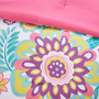 100% Polyester 85Gsm Printed Floral Comforter Set - Full/Queen MZ10-0561