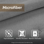 100% Polyester Glitter Printed Duvet Cover Set - Full/Queen MZ12-0598