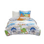 100% Polyester Printed Micro Quilt Set - Twin MZK80-044