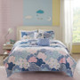 100% Cotton Printed 5Pcs Coverlet Set - Full/Queen UHK13-0020