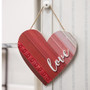 Love Wooden Heart Hanger G90842 By CWI Gifts