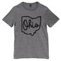 Ohio T-Shirt Heather Graphite Medium