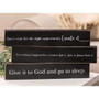 Give It To God Wooden Block 3 Asstd (Pack Of 3).