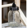 Clear Mason Jar Soap Dispenser