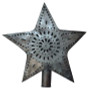 Tin Star Tree Topper Large GS844 By CWI Gifts