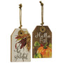 Be Grateful Wood Tag Asst. (Pack Of 2)