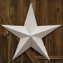 Farmhouse White Barn Star 48" G46568 By CWI Gifts