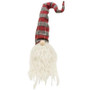 *Red/Gray Plaid Gnome GADC2504 By CWI Gifts