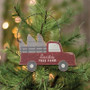Santa'S Tree Farm Truck Ornament (5 Pack)