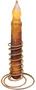 Rusty Spiral Taper Stand G31810 By CWI Gifts