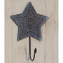Punched Metal Star Hook (5 Pack)