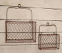 Chicken Wire Wall Basket (2 Set)
