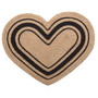 Bristol 20X30 Heart Rug G02762 By CWI Gifts