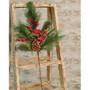 *Woodland Cardinal Pine Spray 24" FISB63102 By CWI Gifts