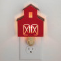 Red Barn Night Light - Box Of 4