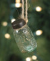 Glass Mini Mason Jar Hanging Christmas Ornament (Pack Of 6)
