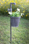 Faucet Garden Stake With Planter