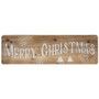 Merry Christmas Natural Wood Sign G70055