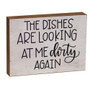 The Dishes Are Looking At Me Dirty Again Block GCZ228